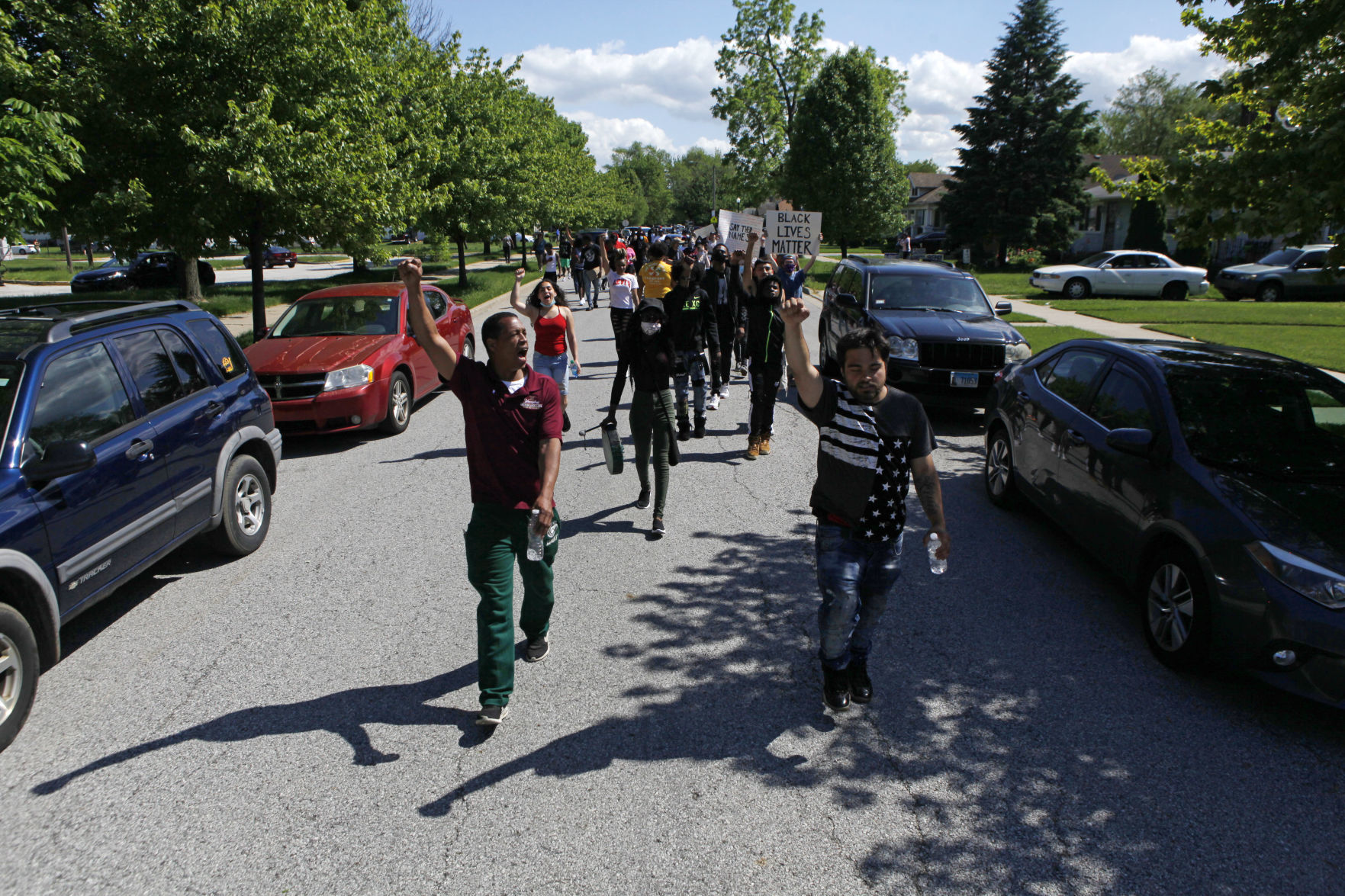 Gallery: Hammond protests in solidarity with Minneapolis